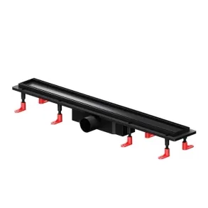 Дренажный канал Am.Pm PrimeFlow W02SC-U11-070-04BM, 70 см, под плитку, цвет черный матовый