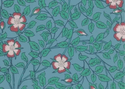 Обои Little Greene National Trust Papers 3 0263BRMARIN