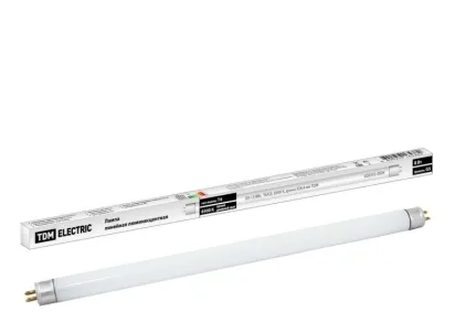 Лампа люминесцентная TDM Electric G5 8W 6500K белая SQ0355-0004