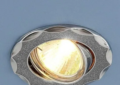 Встраиваемый светильник Elektrostandard 612 MR16 SL серебряный блеск/хром a032245