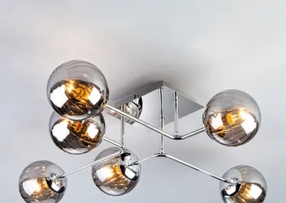 Потолочный светильник Eurosvet 30140/6 хром