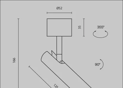 Светодиодный спот Maytoni Technical Focus T C141CL-L125-6W4K-BBS