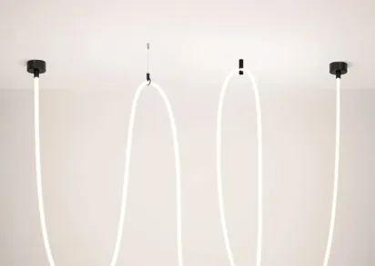 Подвесной светодиодный светильник Arlight SP-Tropic-Surface-R18-L10000-110W Warm3000 043407