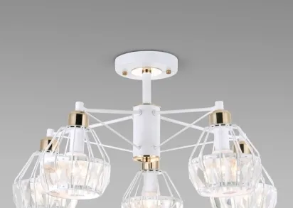 Потолочная люстра Eurosvet 70075/5 белый