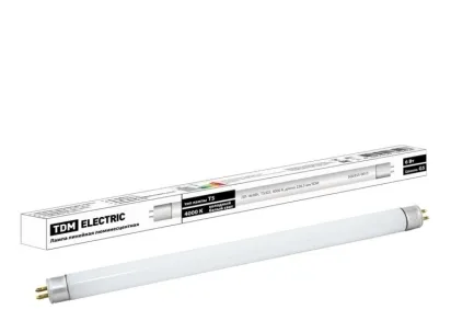 Лампа люминесцентная TDM Electric G5 6W 4000K белая SQ0355-0015