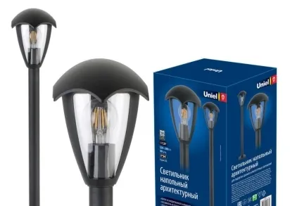 Уличный светильник Uniel UUL-T80A 60W/E27 IP54 Black UL-00006817