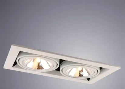 Встраиваемый светильник Arte Lamp Cardani Semplice A5949PL-2WH